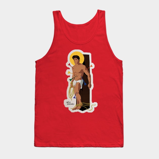 St Sebastian Tank Top by Ô Bonne Mère